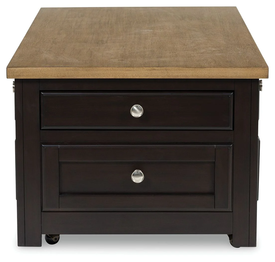 Drazmine - Lift Top Cocktail Table - Brown - Image 4