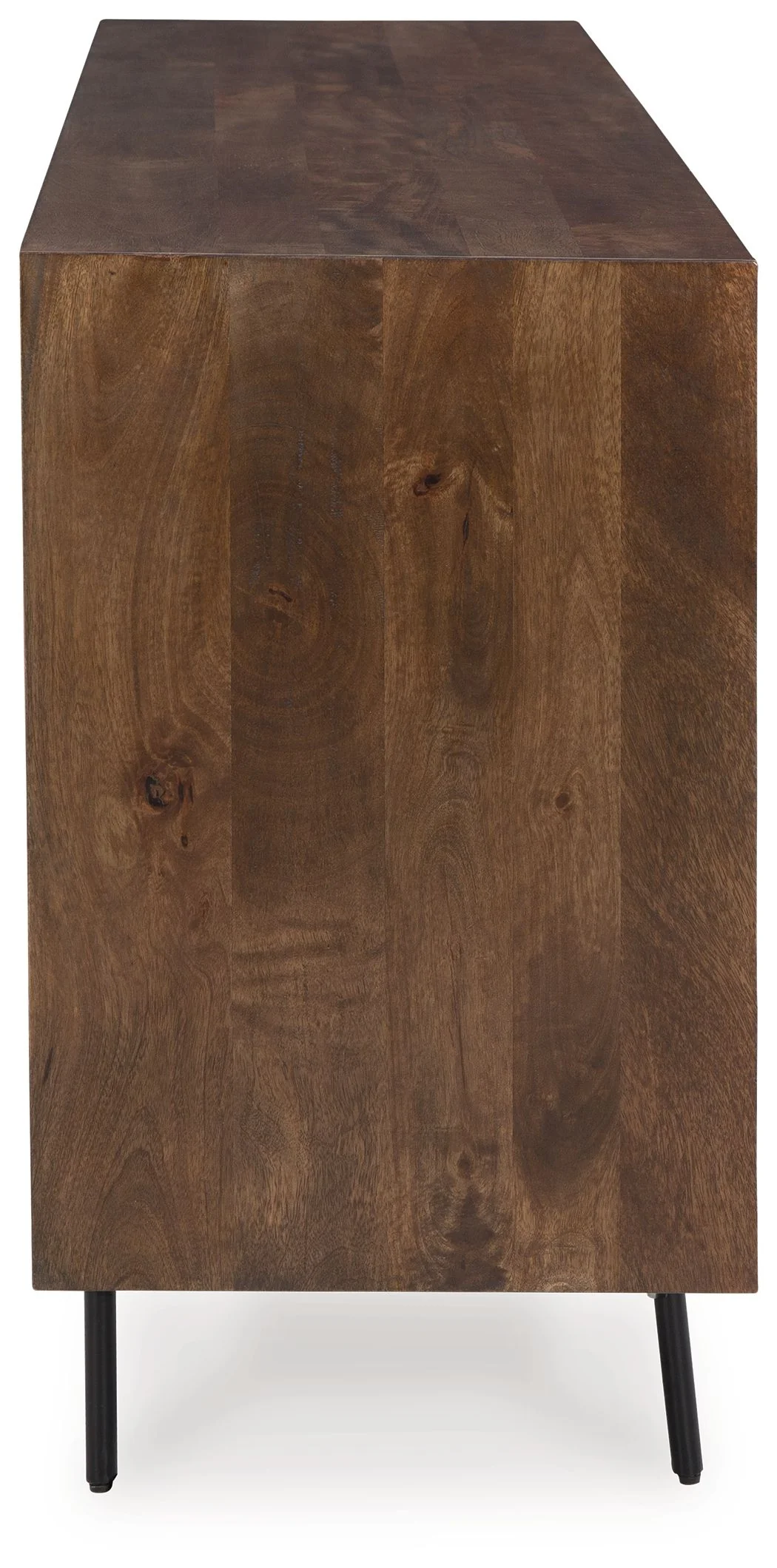 Dreggan - Accent Cabinet - Brown / Gold Finish - Image 8