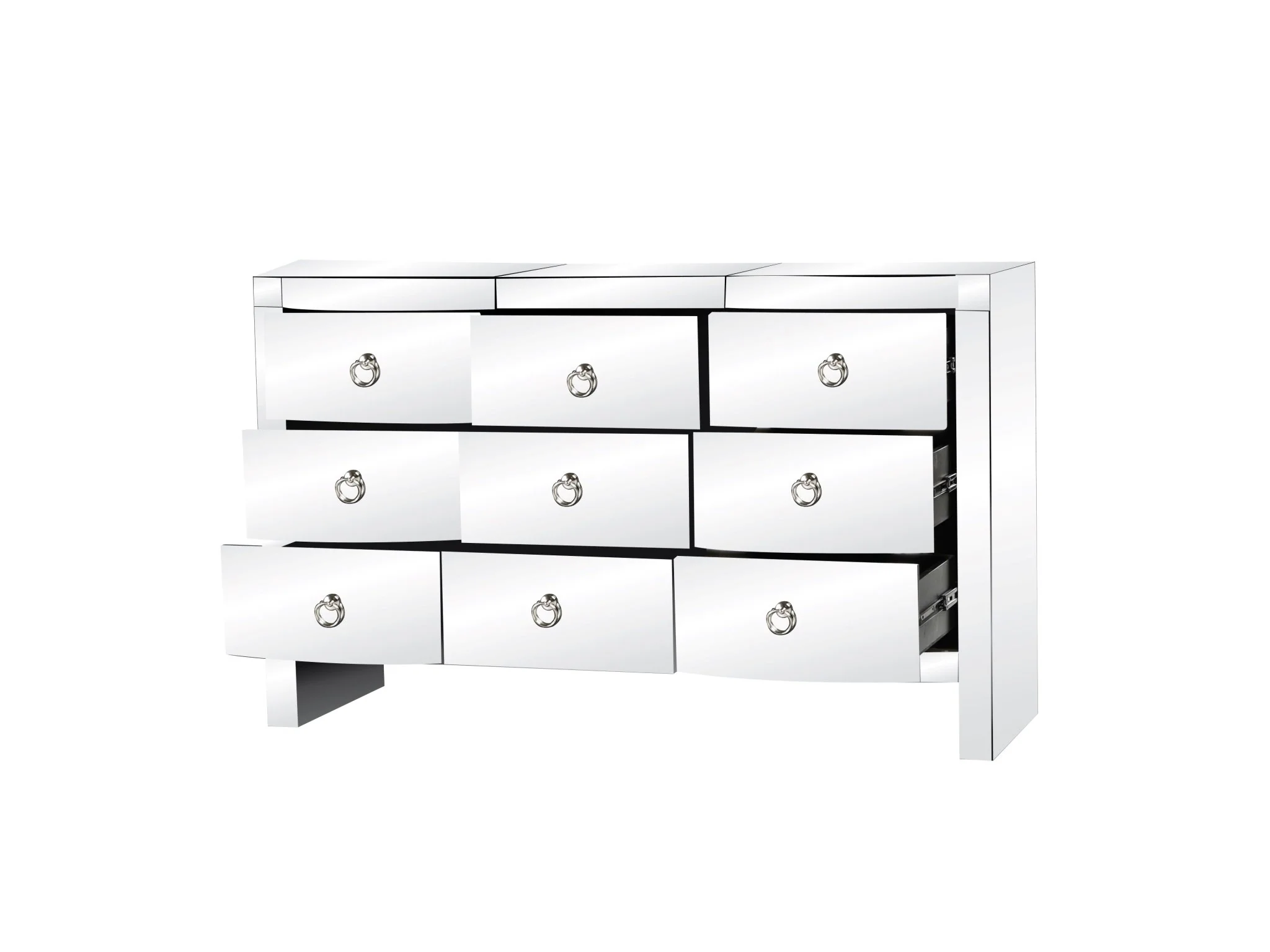 DRESSER AND MIRROR SET - Image 3
