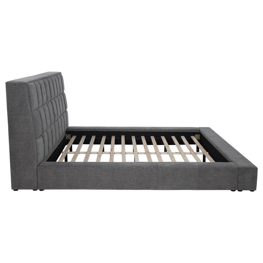 Dreux - Upholstered Panel Platform Bed - Image 47
