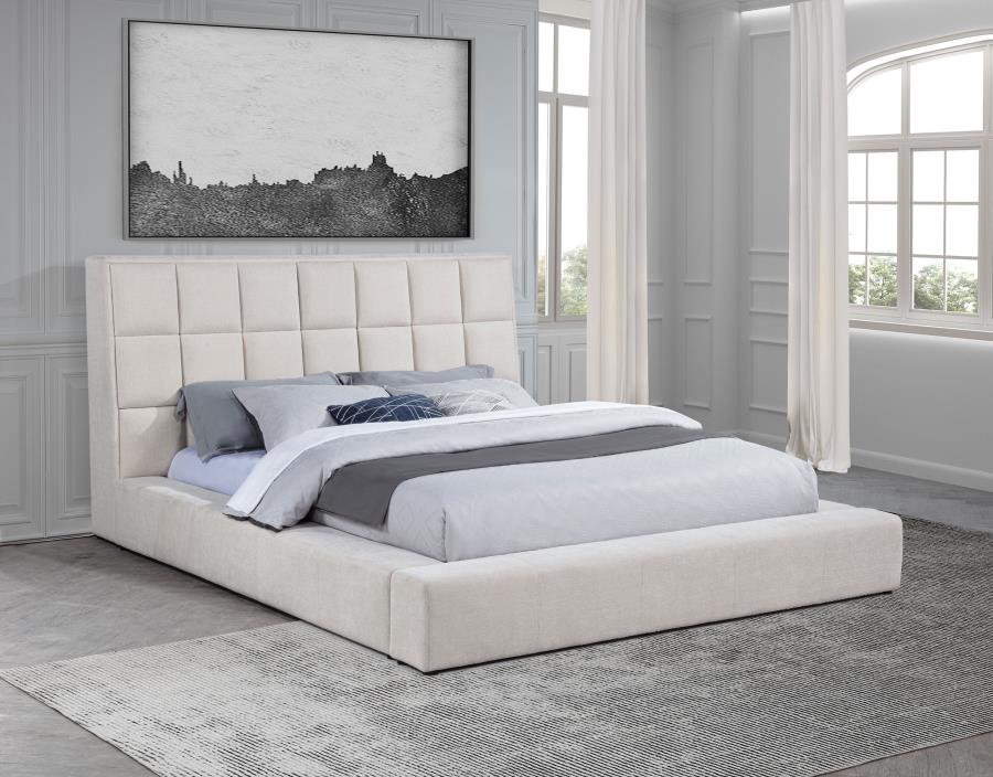 Dreux - Upholstered Panel Platform Bed - Image 8