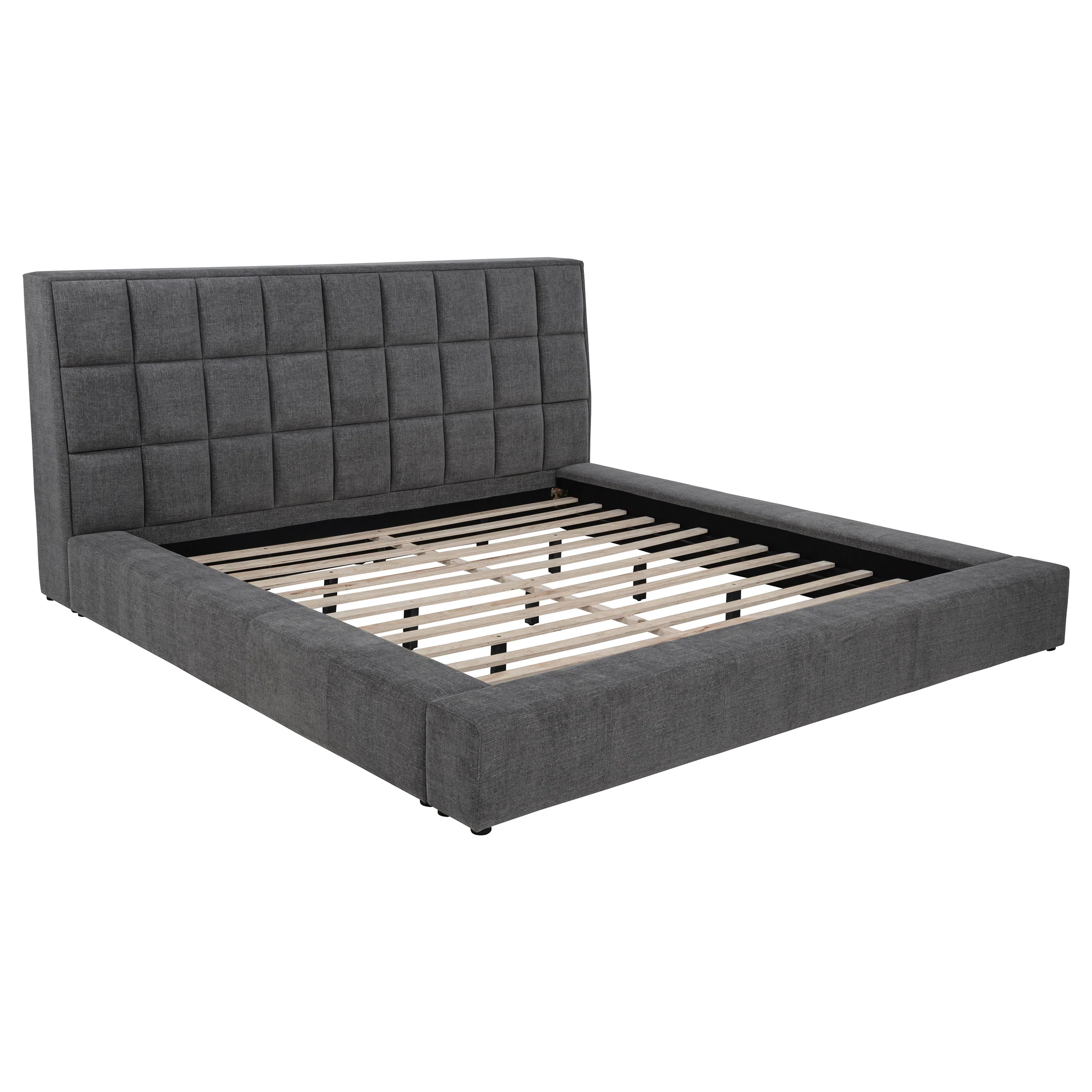Dreux - Upholstered Panel Platform Bed - Image 90