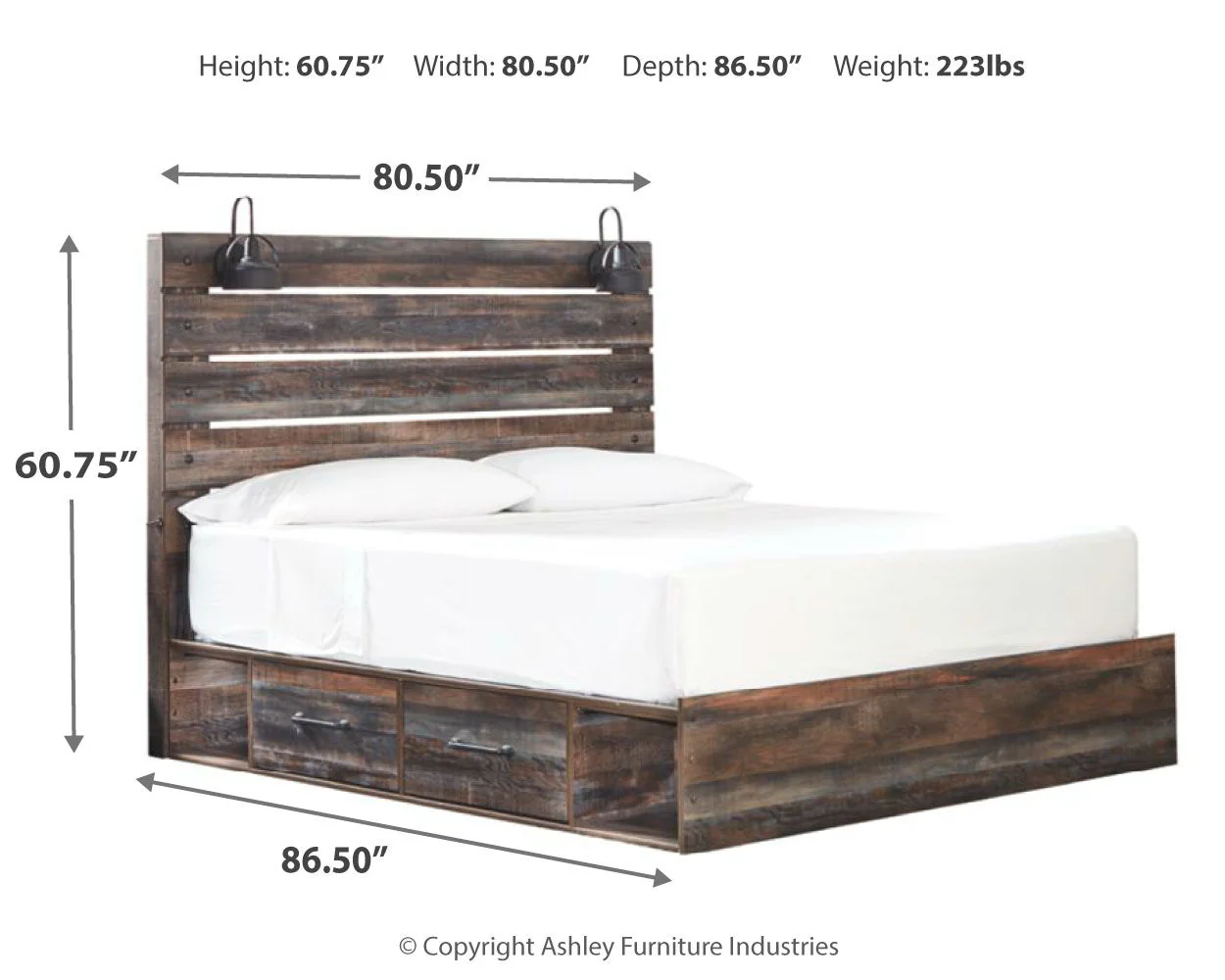 Drystan - Panel Bedroom Set - Image 35