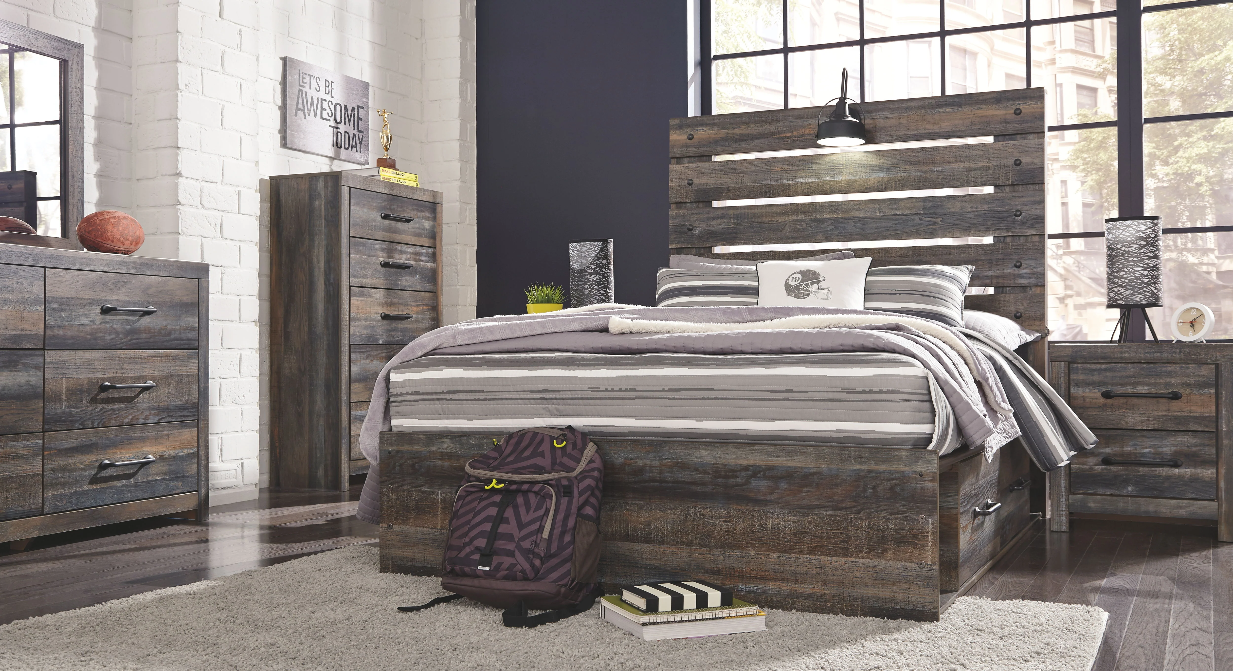 Drystan - Youth Panel Bedroom Set - Image 4