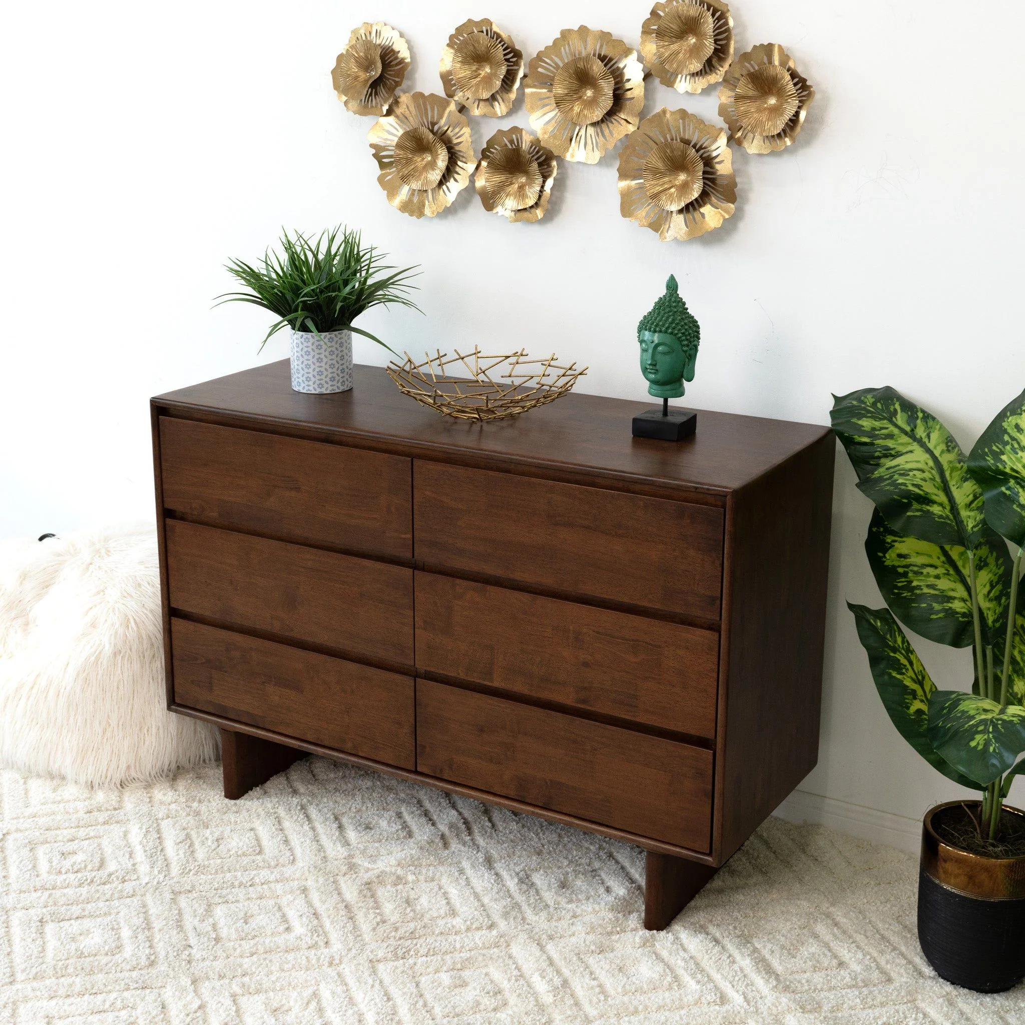 Dubrovnik - Dresser With 6 Drawers - Brown - Image 3
