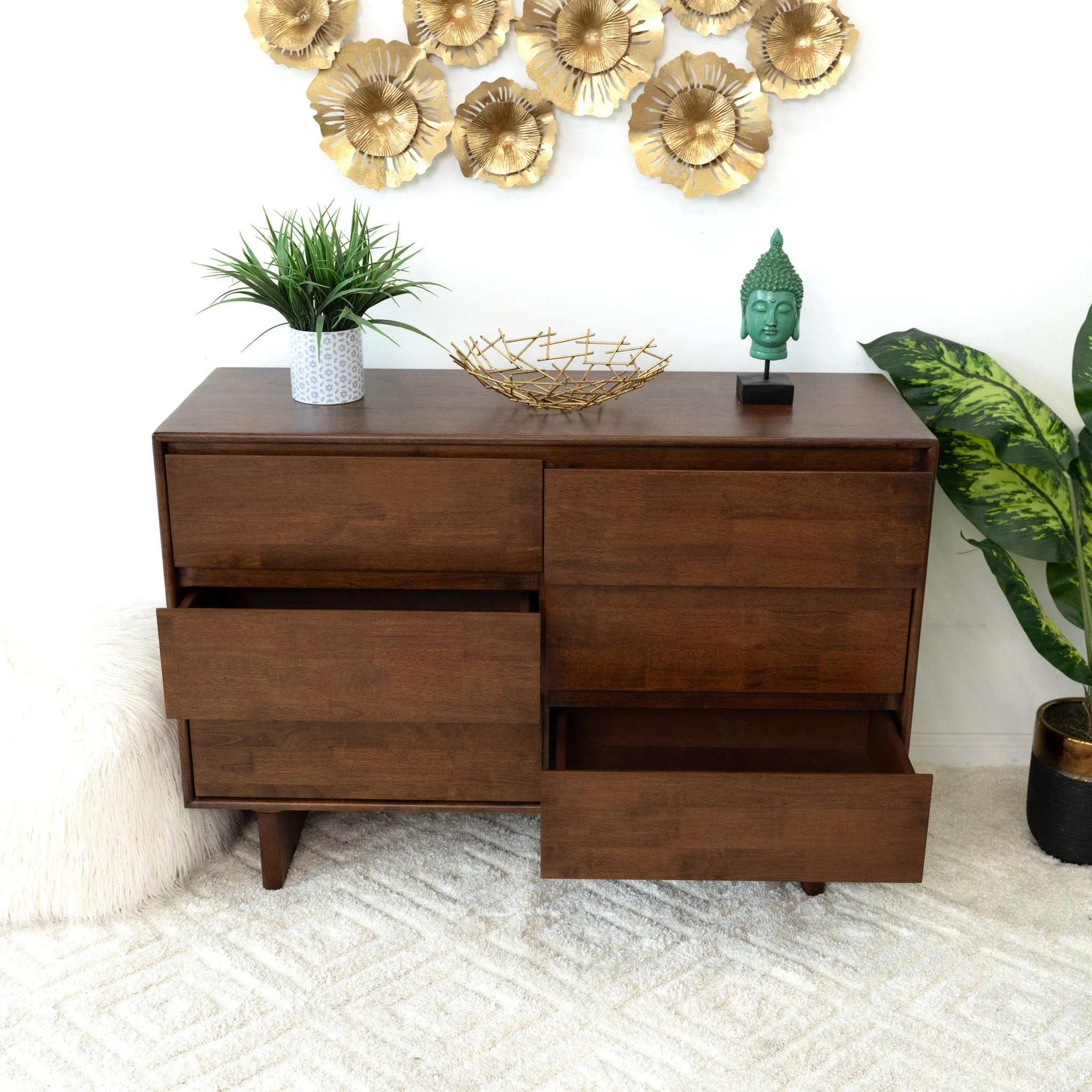 Dubrovnik - Dresser With 6 Drawers - Brown - Image 9