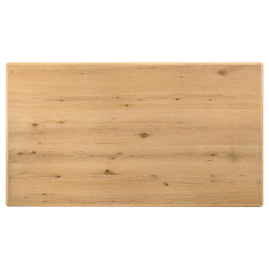 Duncan - 71" Rectangular Wood Dining Room Table - Washed Oak - Image 6