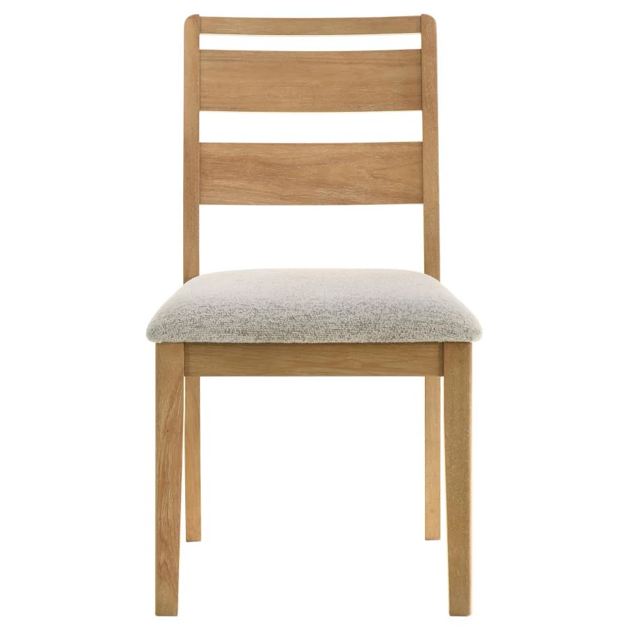 Duncan - Ladder Back Dining Side Chair (Set of 2) - Washed Oak - Image 4