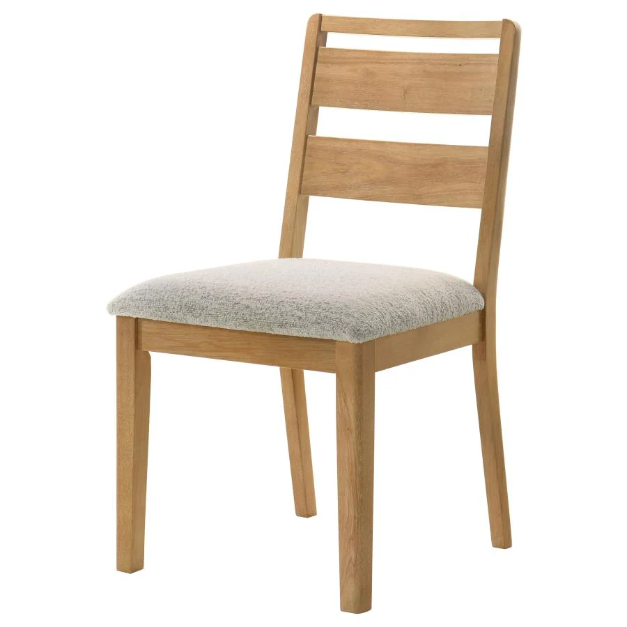 Duncan - Ladder Back Dining Side Chair (Set of 2) - Washed Oak - Image 5