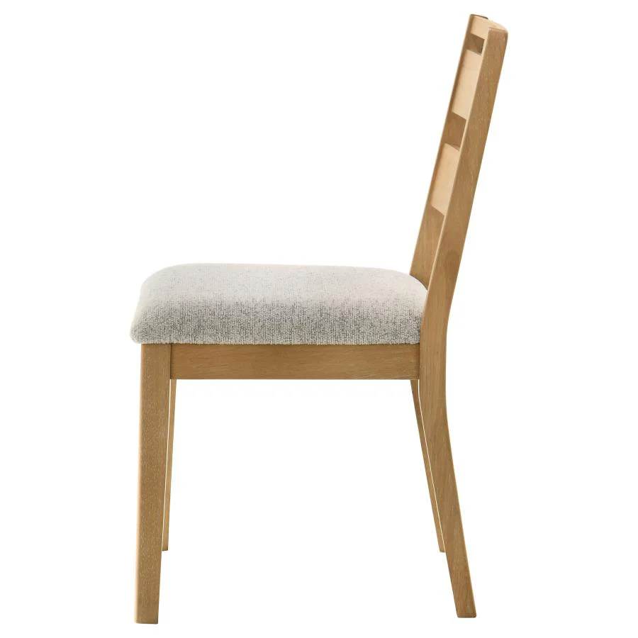 Duncan - Ladder Back Dining Side Chair (Set of 2) - Washed Oak - Image 6