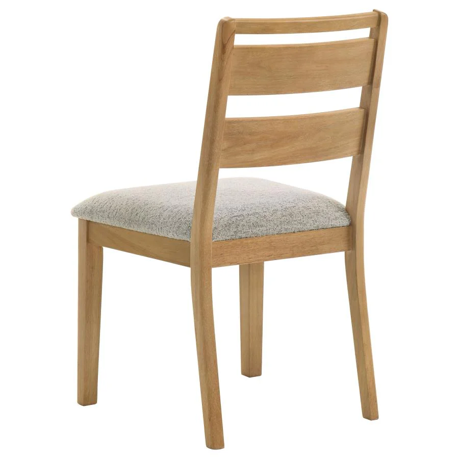 Duncan - Ladder Back Dining Side Chair (Set of 2) - Washed Oak - Image 7
