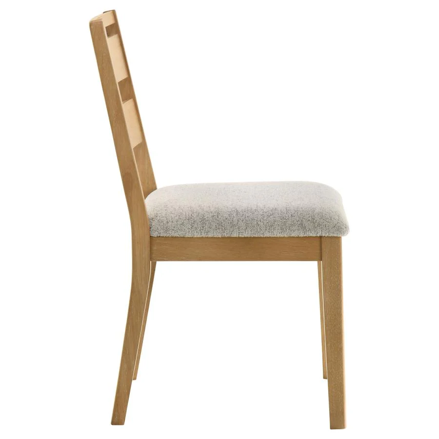 Duncan - Ladder Back Dining Side Chair (Set of 2) - Washed Oak - Image 9