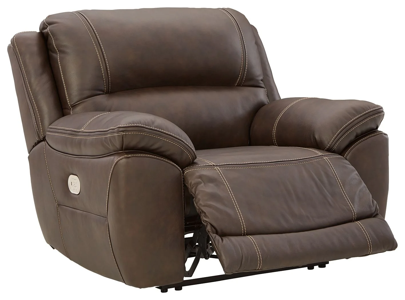 Dunleith - Zero Wall Recliner w/PWR HDRST - Chocolate - Image 8