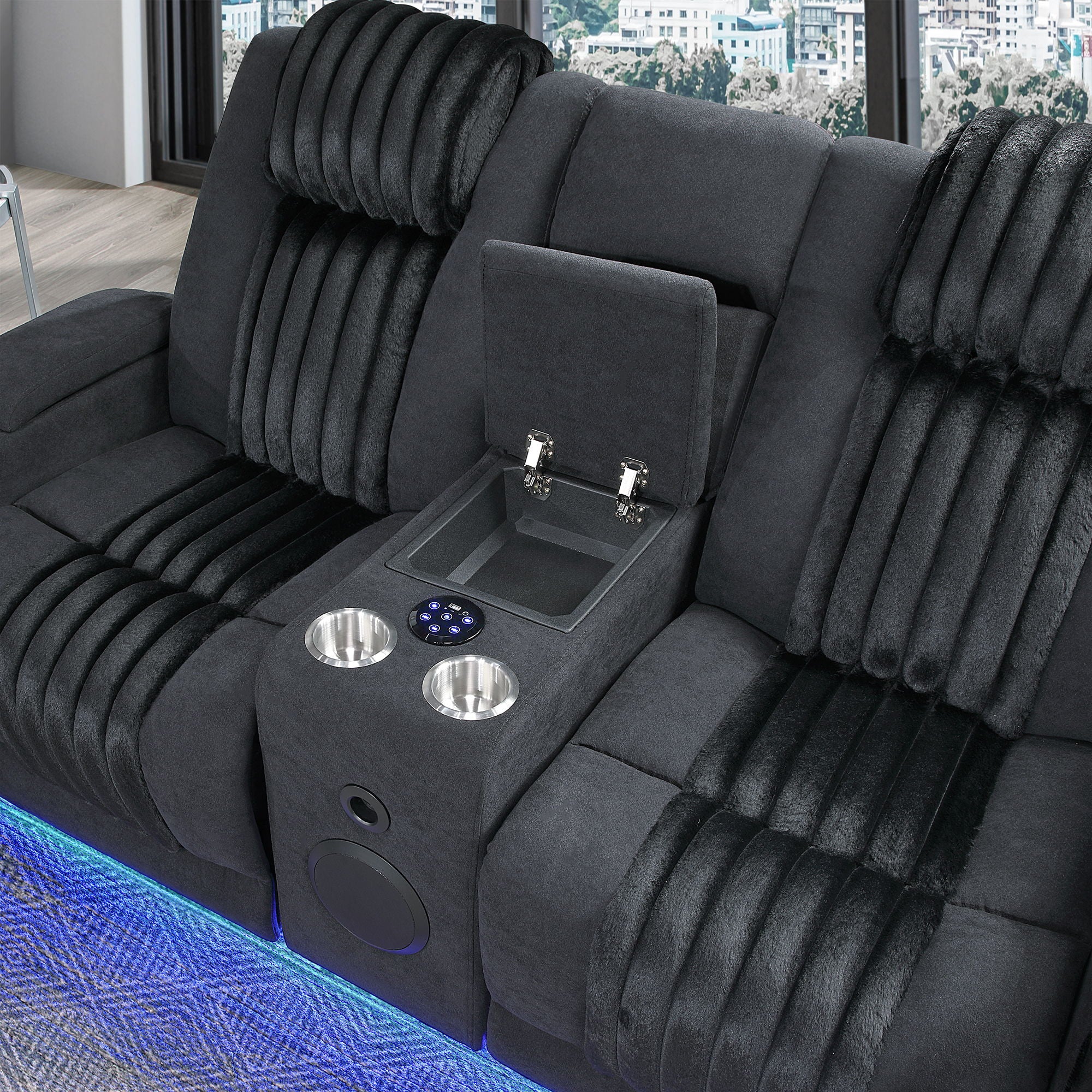 Duran - Power Reclining Loveseat With Power Headrest - Image 19