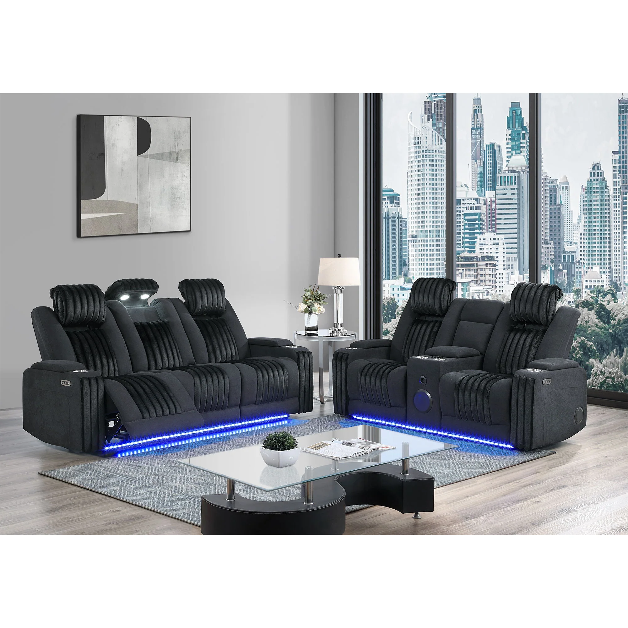 Duran - Power Reclining Loveseat With Power Headrest - Image 26