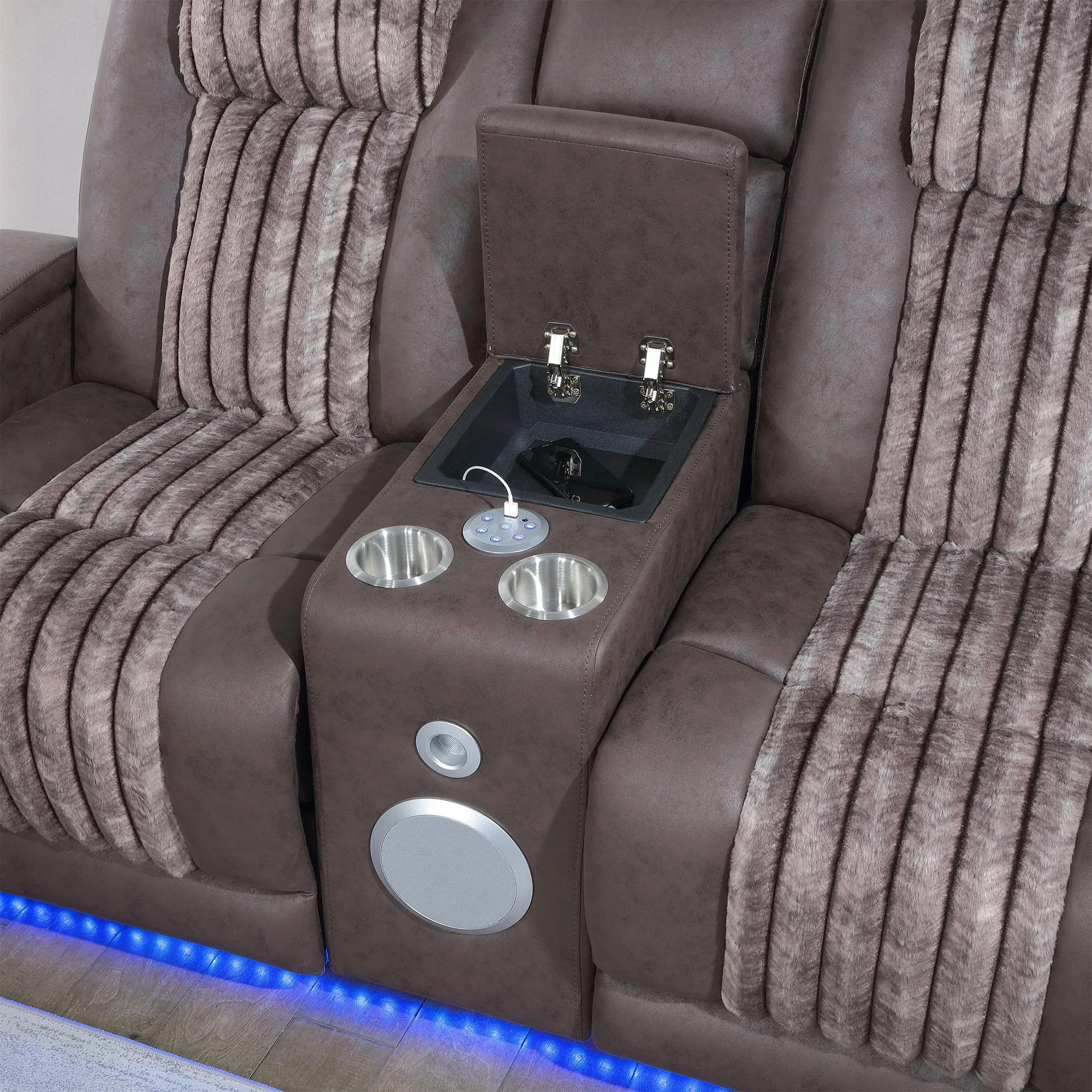 Duran - Power Reclining Loveseat With Power Headrest - Image 8