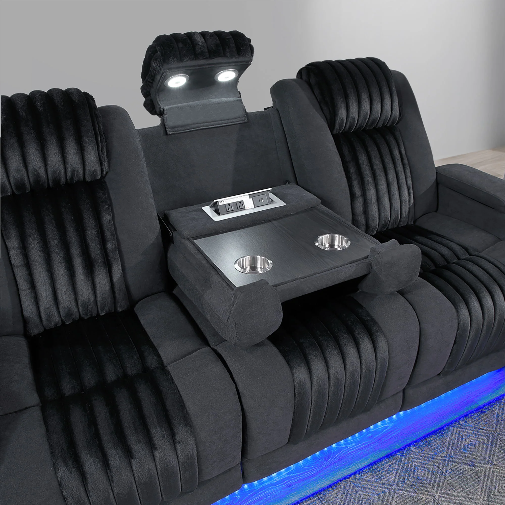 Duran - Power Reclining Set With Power Headrest - Image 21