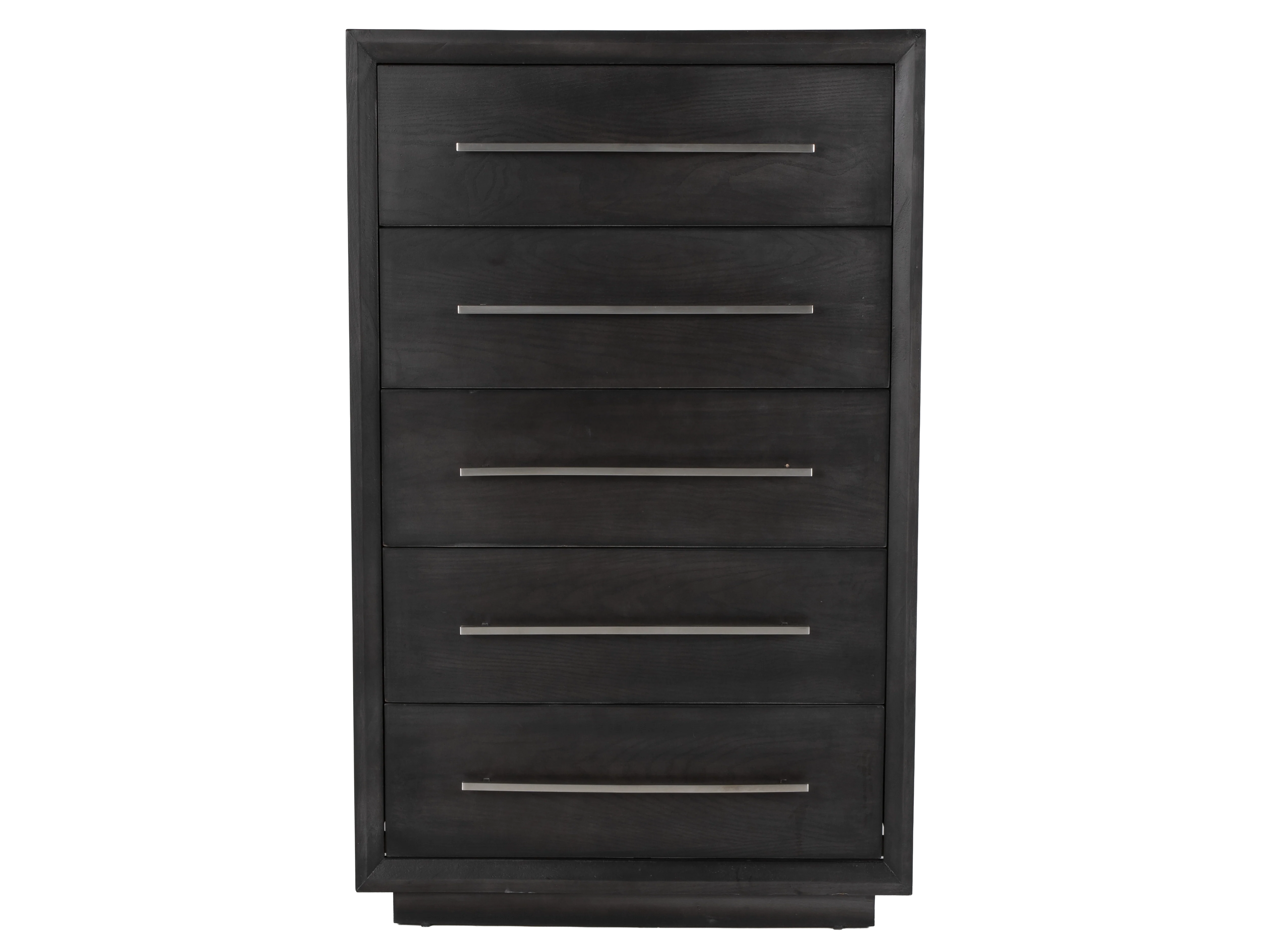 Durango Sofia Grey 5-Drawer Chest with Brushed Nickel Bar Pulls - Image 2