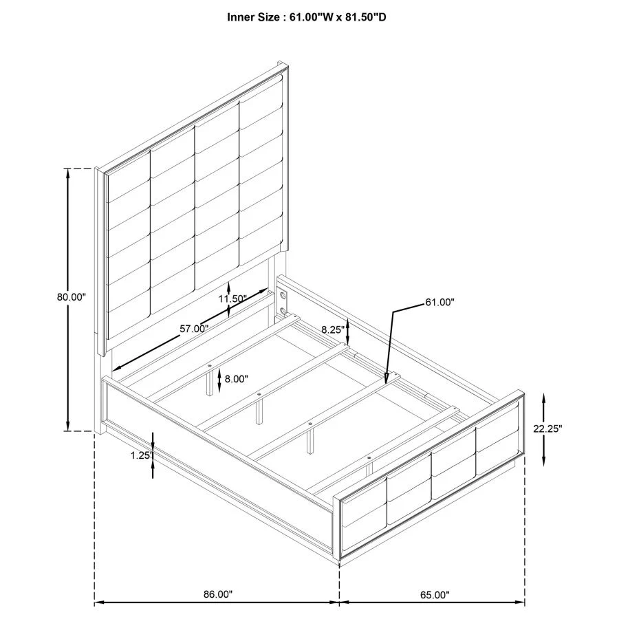 Durango - Wood Panel Bed - Image 59