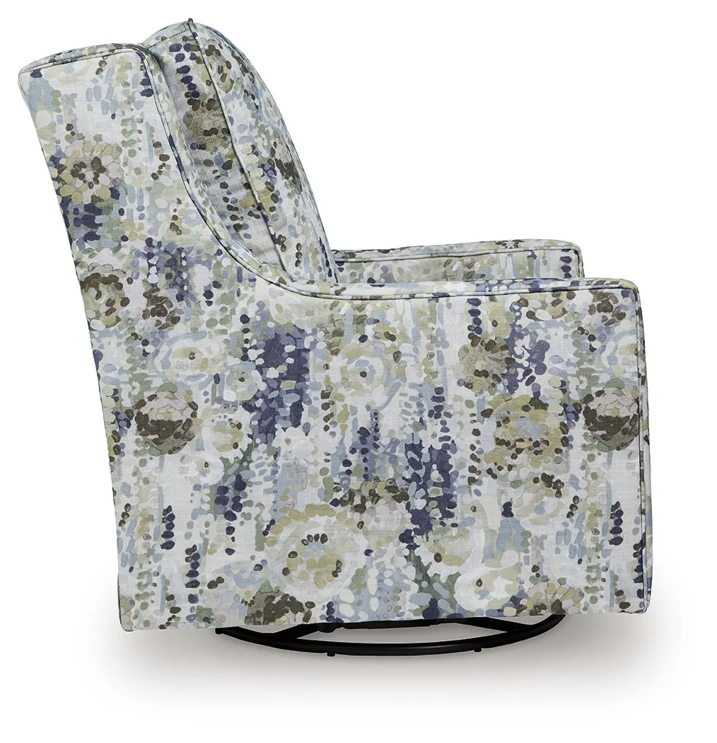 Dustinford - Swivel Glider Accent Chair - Multi - Image 4