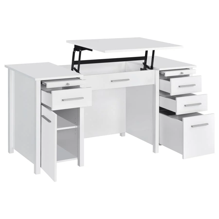 Dylan - 4-Drawer Lift Top Office Desk - Image 4