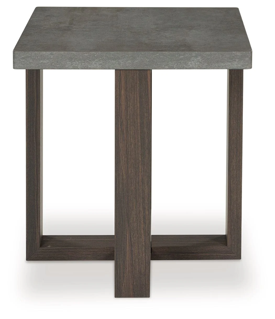 Dynnford - Occasional Table Set (Set of 3) - Gray / Brown - Image 12