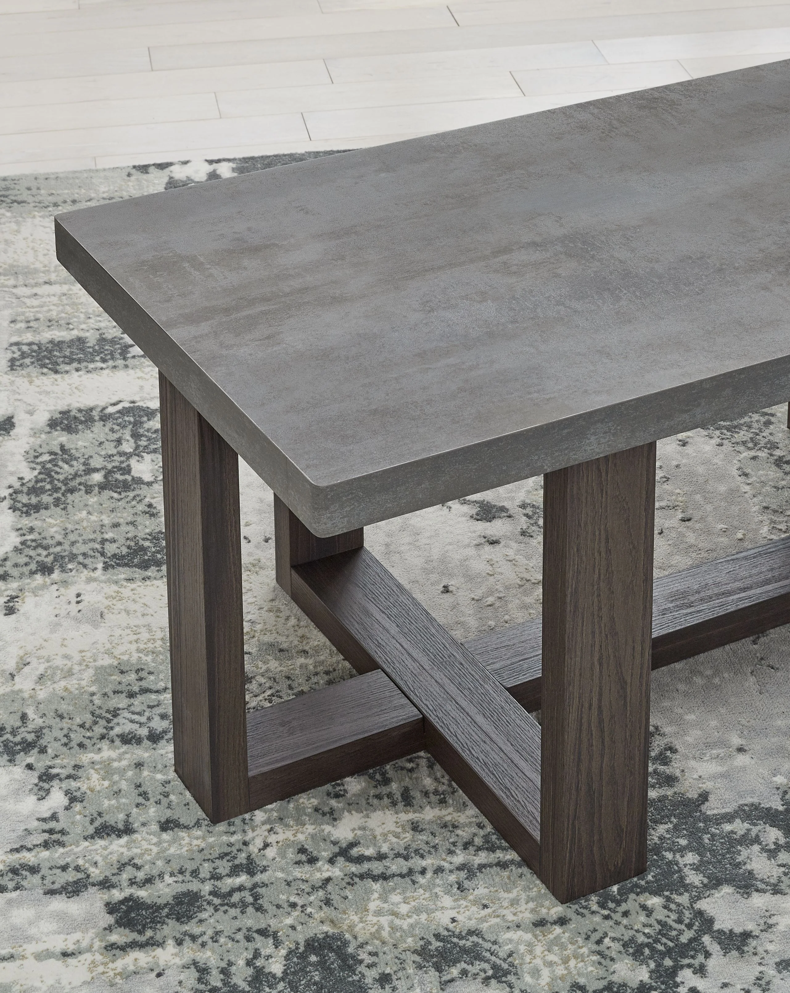 Dynnford - Occasional Table Set (Set of 3) - Gray / Brown - Image 7