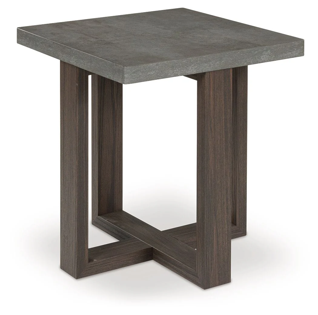 Dynnford - Occasional Table Set (Set of 3) - Gray / Brown - Image 9