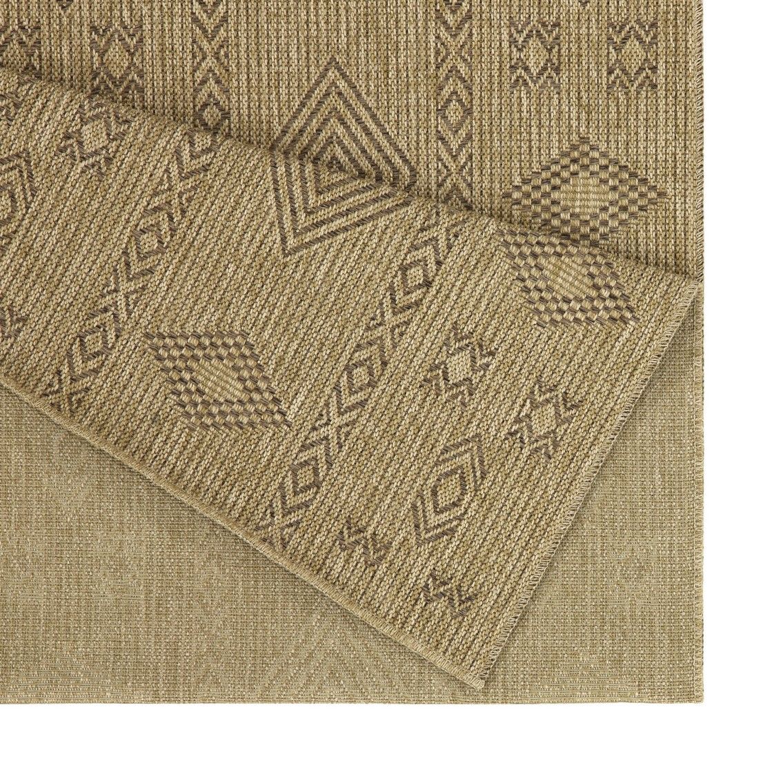 Earth - 7'10" X 10'3" Indoor, Outdoor Area Rug - Natural, Mocha - Image 4