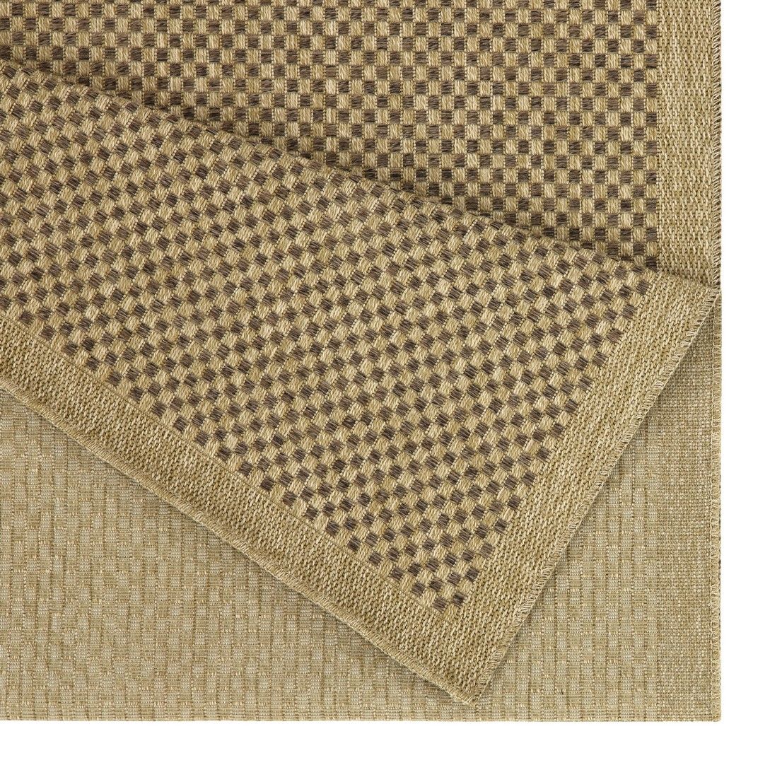 Earth - 7'10" X 10'3" Polypropylene Indoor, Outdoor Area Rug - Jute, Mocha - Image 3