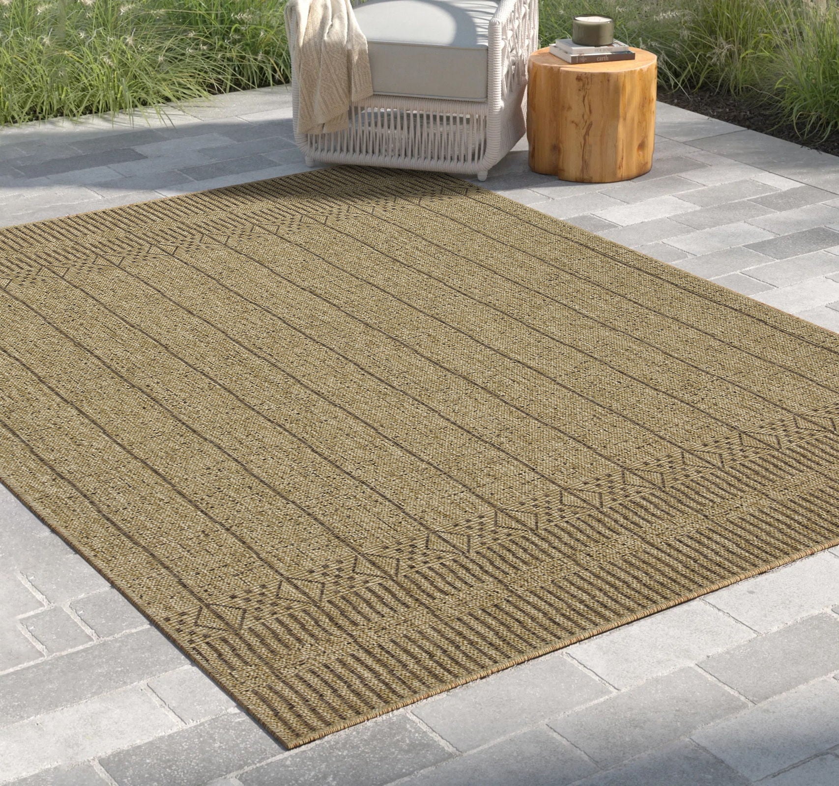 Earth - Indoor / Outdoor, Area Rug - Jute / - Image 2