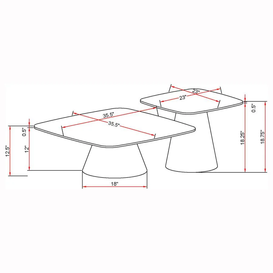 Eason - Cocktail Coffee Table Set - Image 19