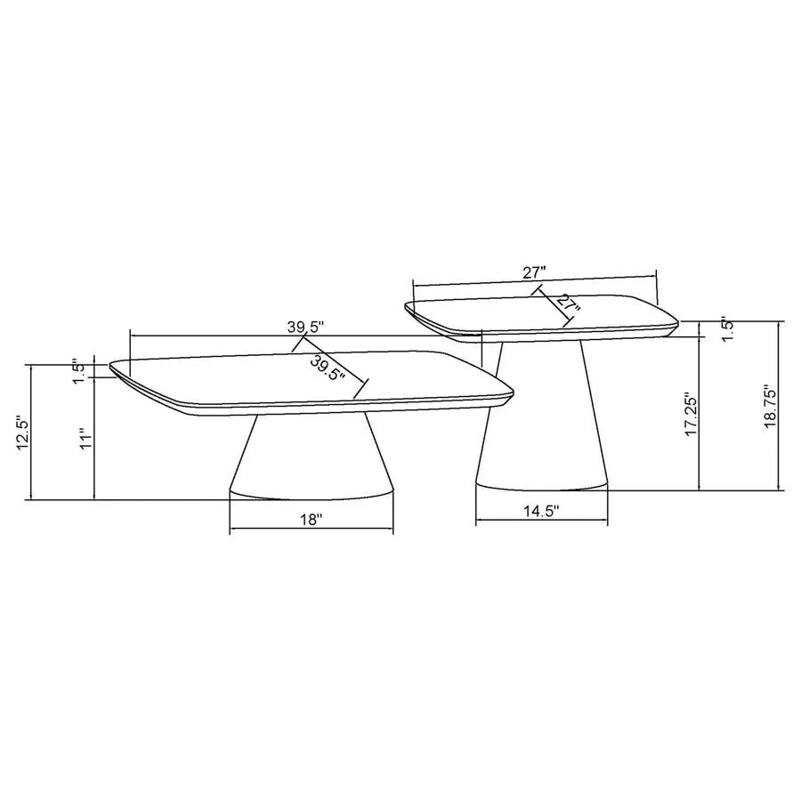 Eason - Cocktail Coffee Table Set - Image 20