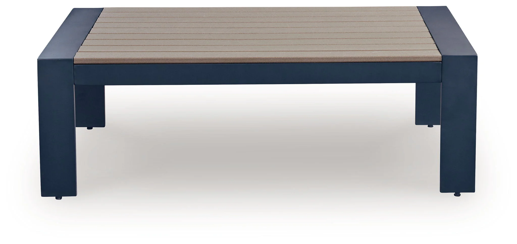 East Beach - Blue - Rectangular Cocktail Table - Image 8