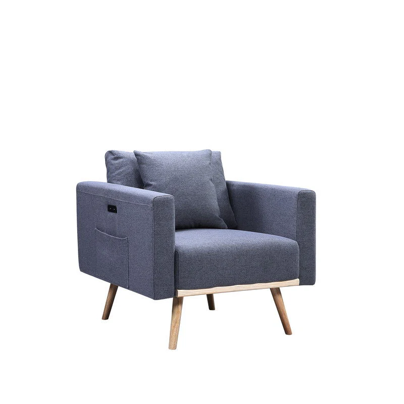 Easton - Fabric Living Room Set With USB Charging Ports Pockets And Pillows (Set of 2) - Image 13