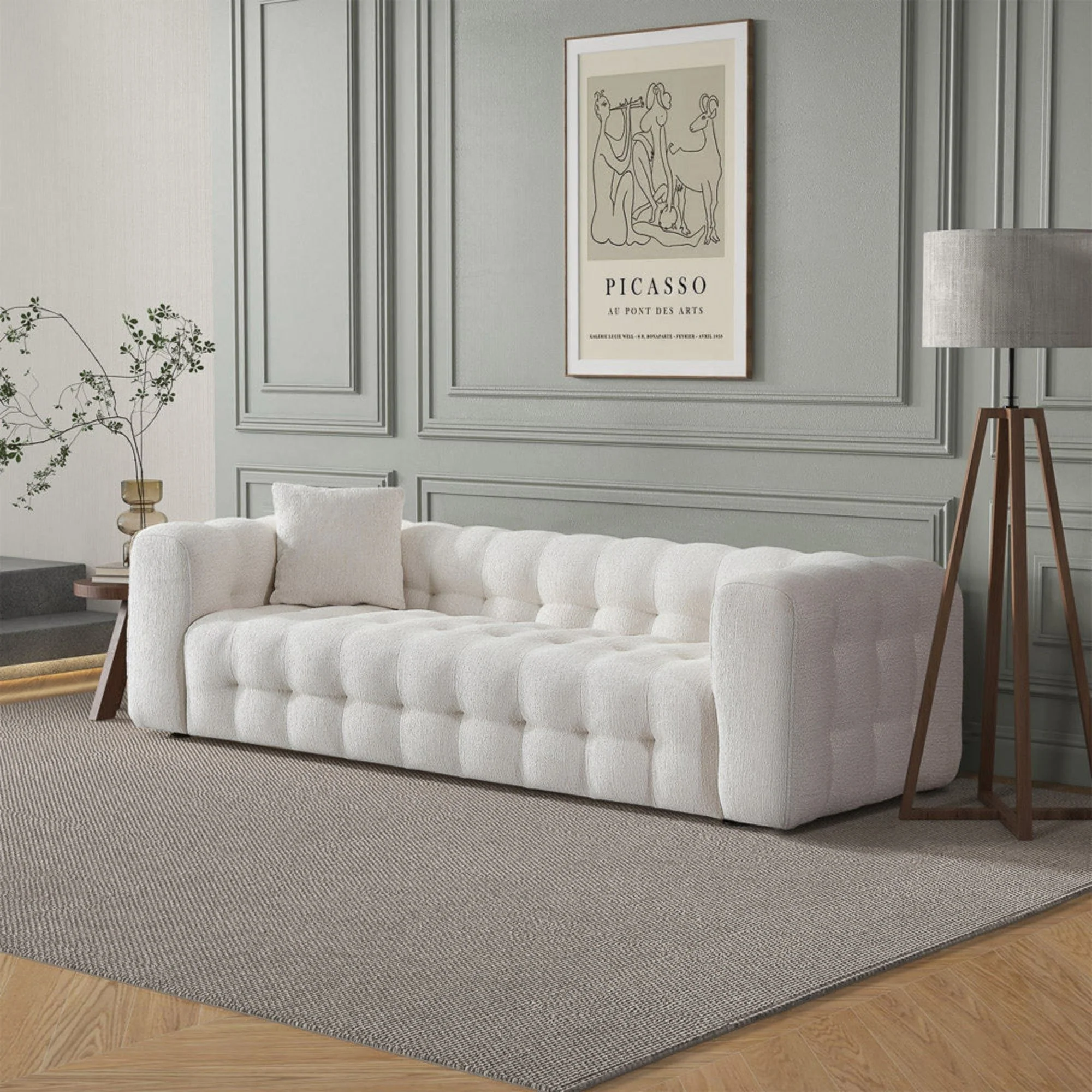 Eden - Modern Tufted Chesterfield Sofa - Image 8