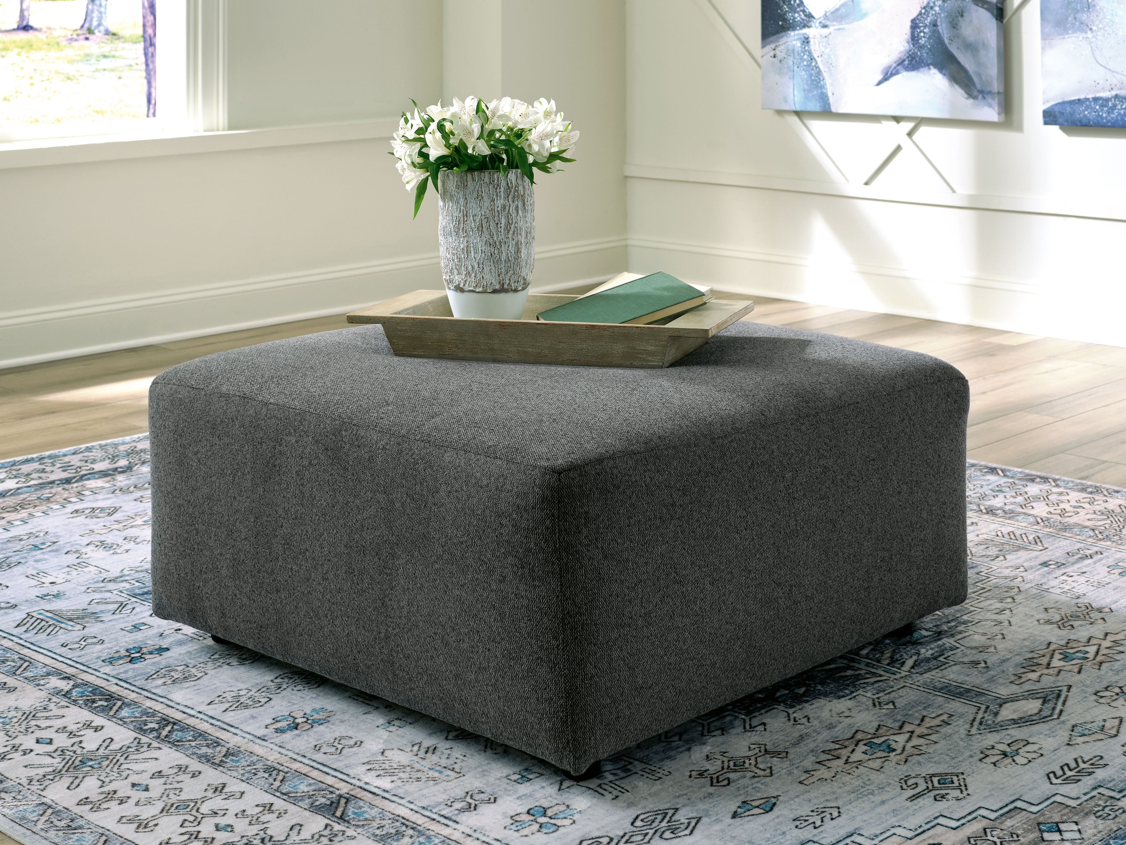 Edenfield - Oversized Accent Ottoman - Image 9