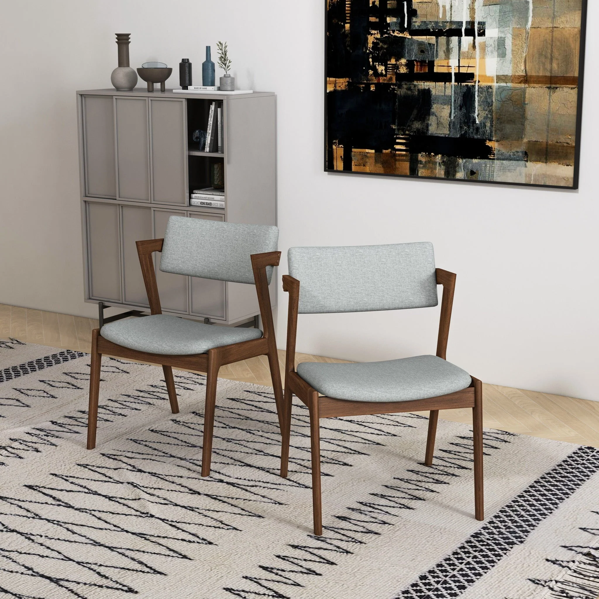 Edwin - Mid-Century Modern Dining Chair (Set of 2) - Image 6
