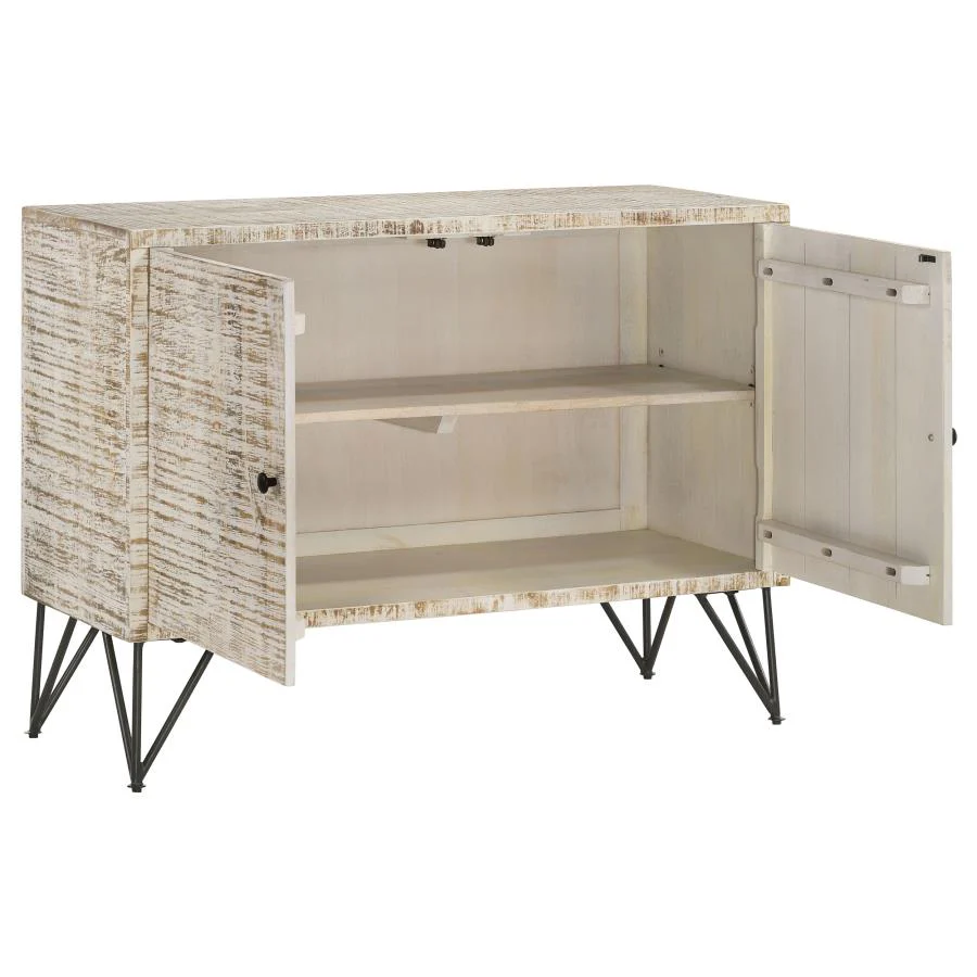 Eileen - 2 Door Wood Storage Accent Cabinet - Image 3