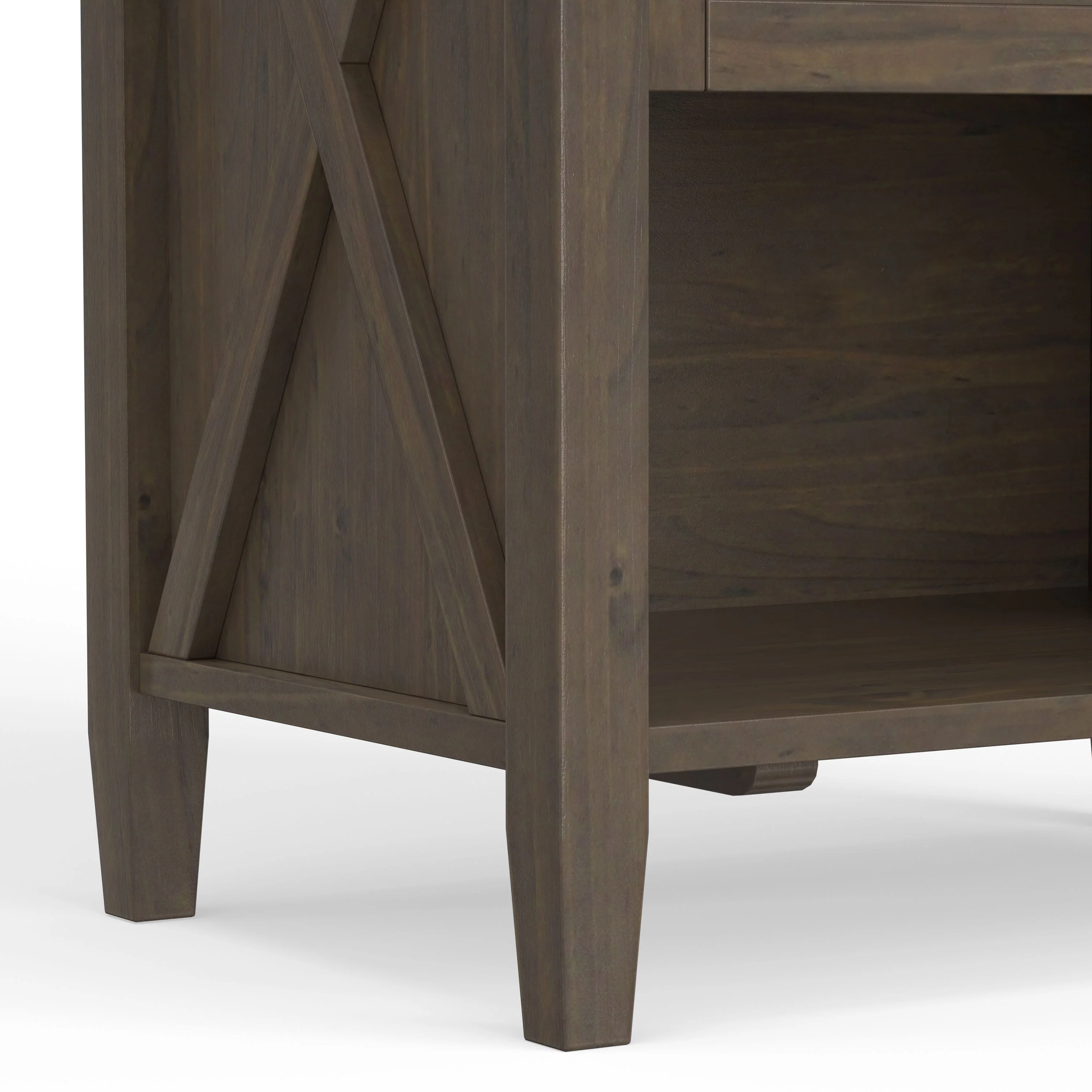 Ela - Bedside Table - Smoky Brown - Image 7