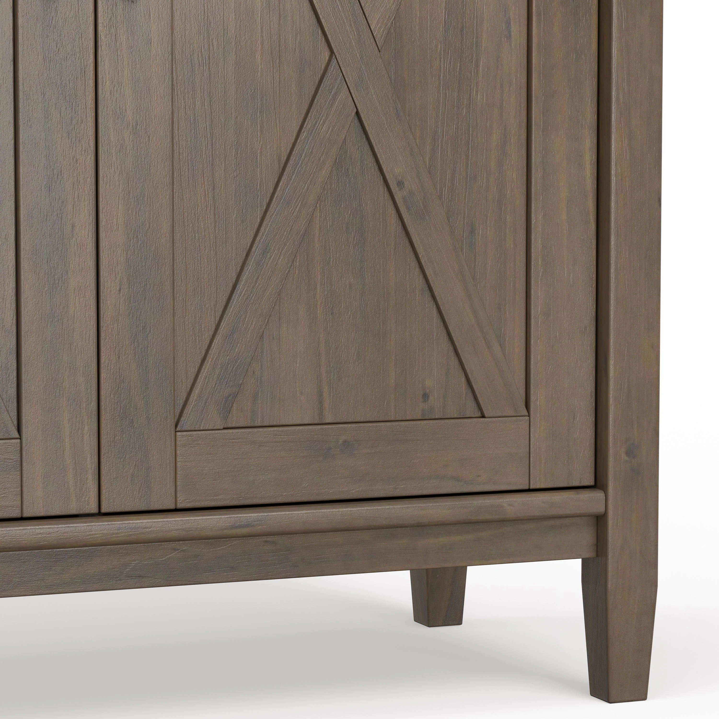 Ela - Low Storage Cabinet - Smoky Brown - Image 3