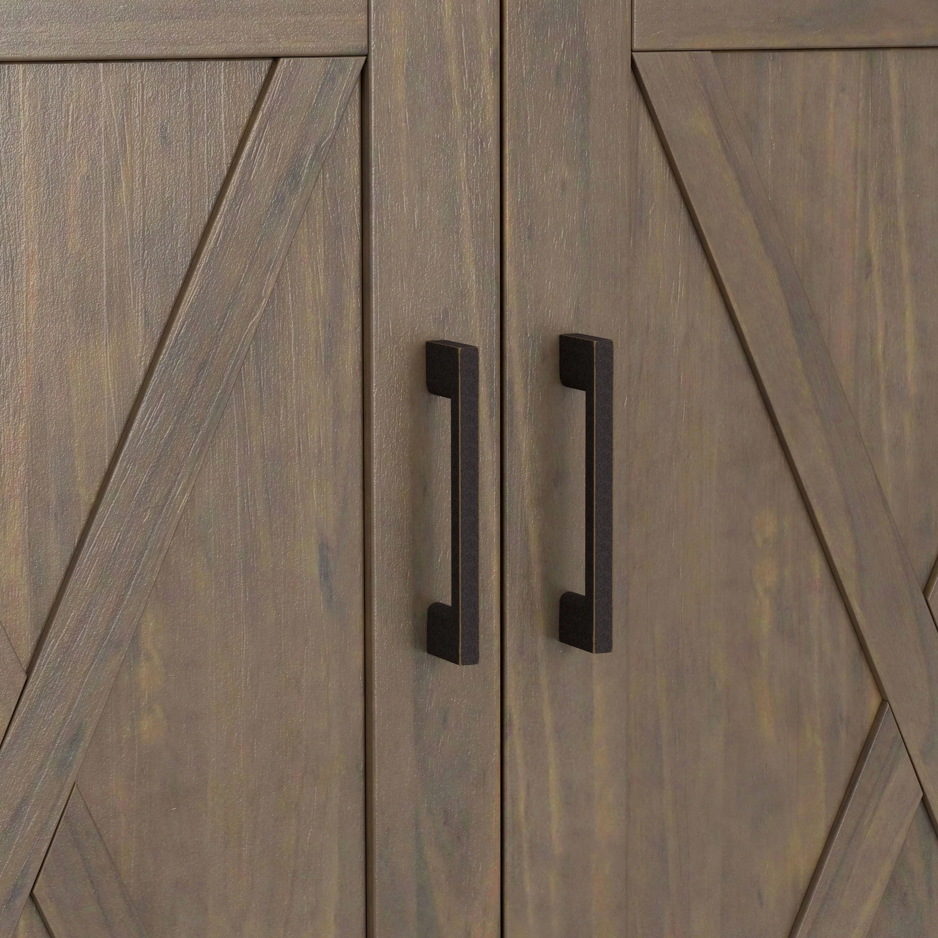 Ela - Low Storage Cabinet - Smoky Brown - Image 5