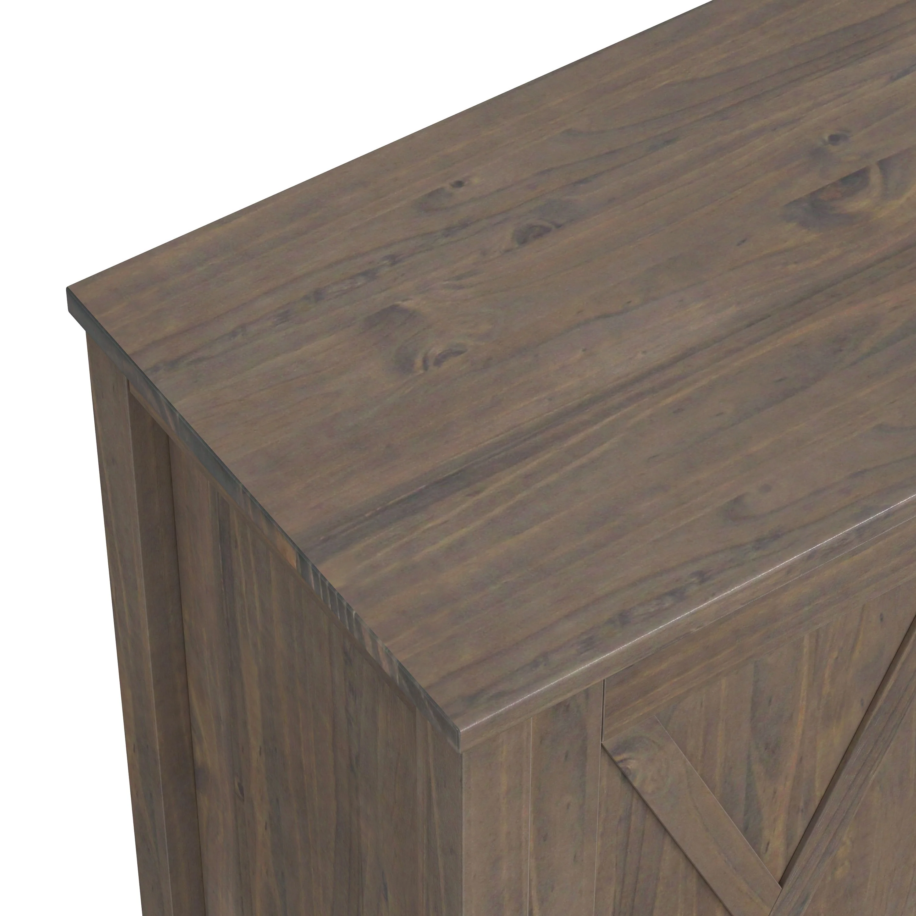 Ela - Low Storage Cabinet - Smoky Brown - Image 8