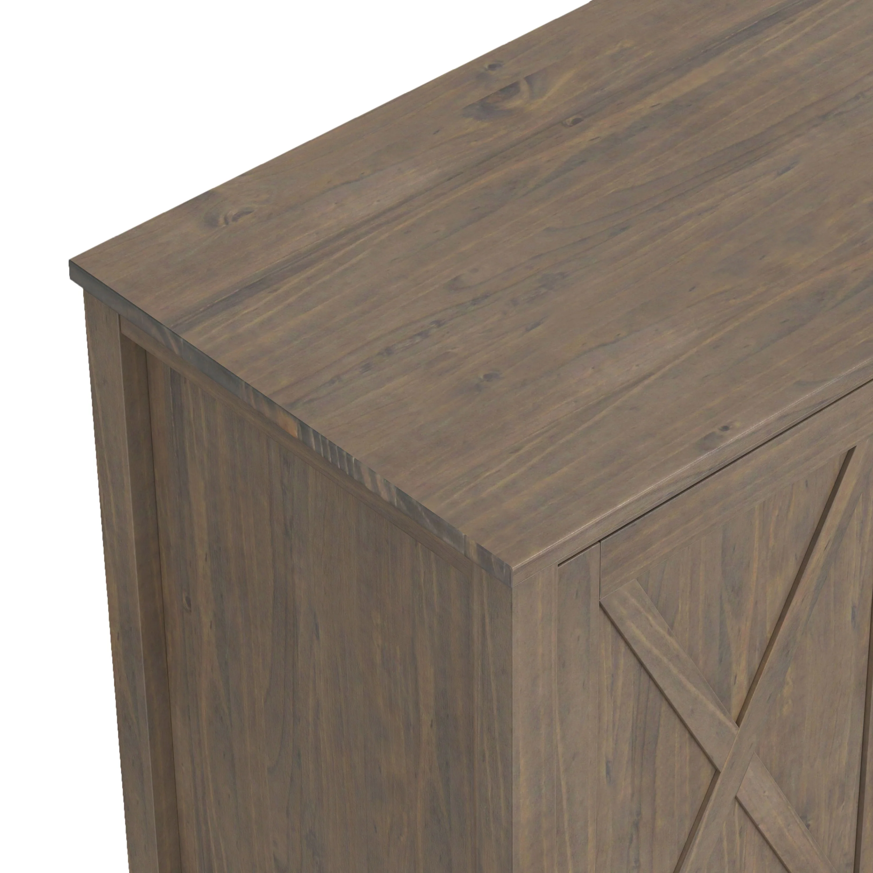 Ela - Medium TV Stand - Smoky Brown - Image 5