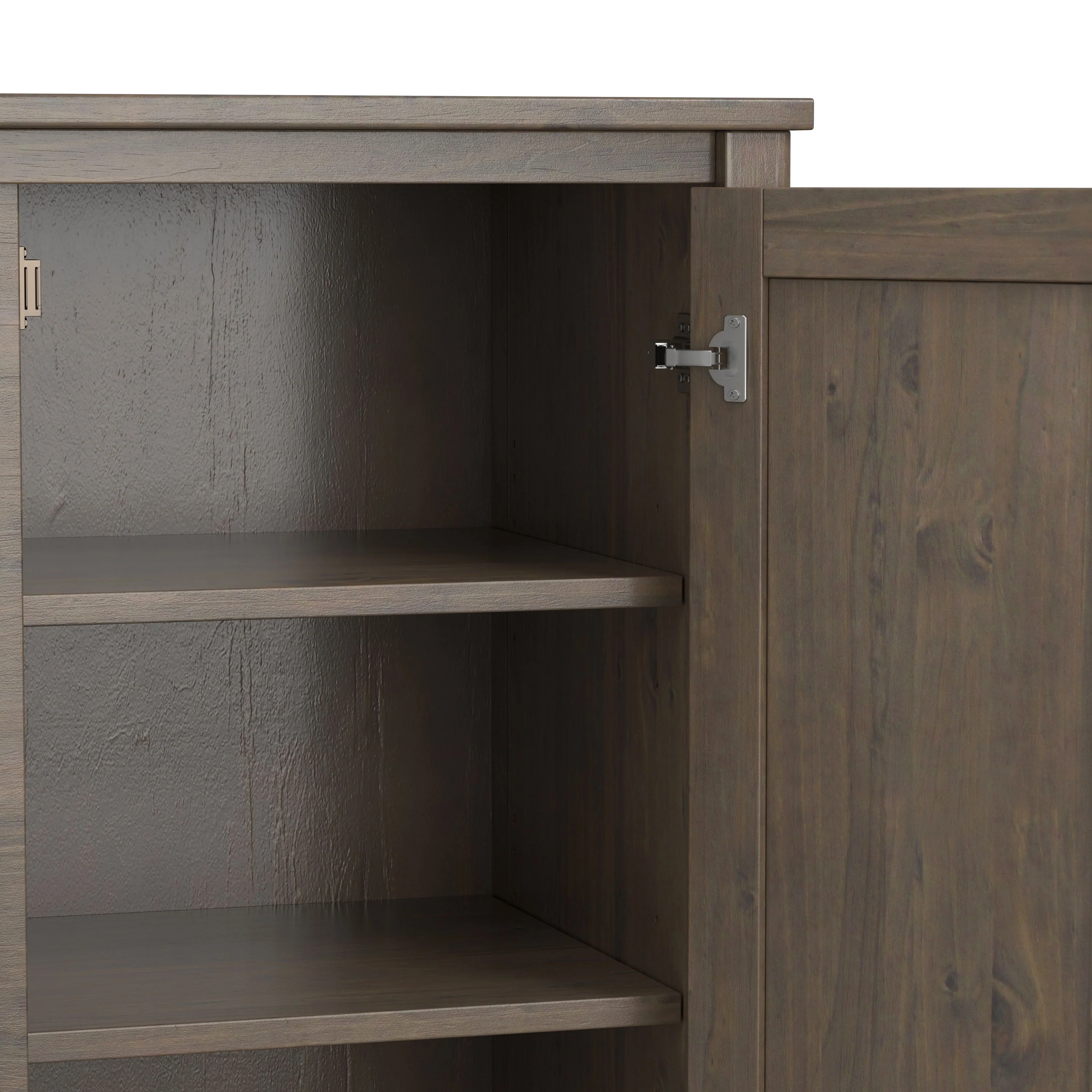 Ela - Sideboard With Wine Storage - Smoky Brown - Image 10