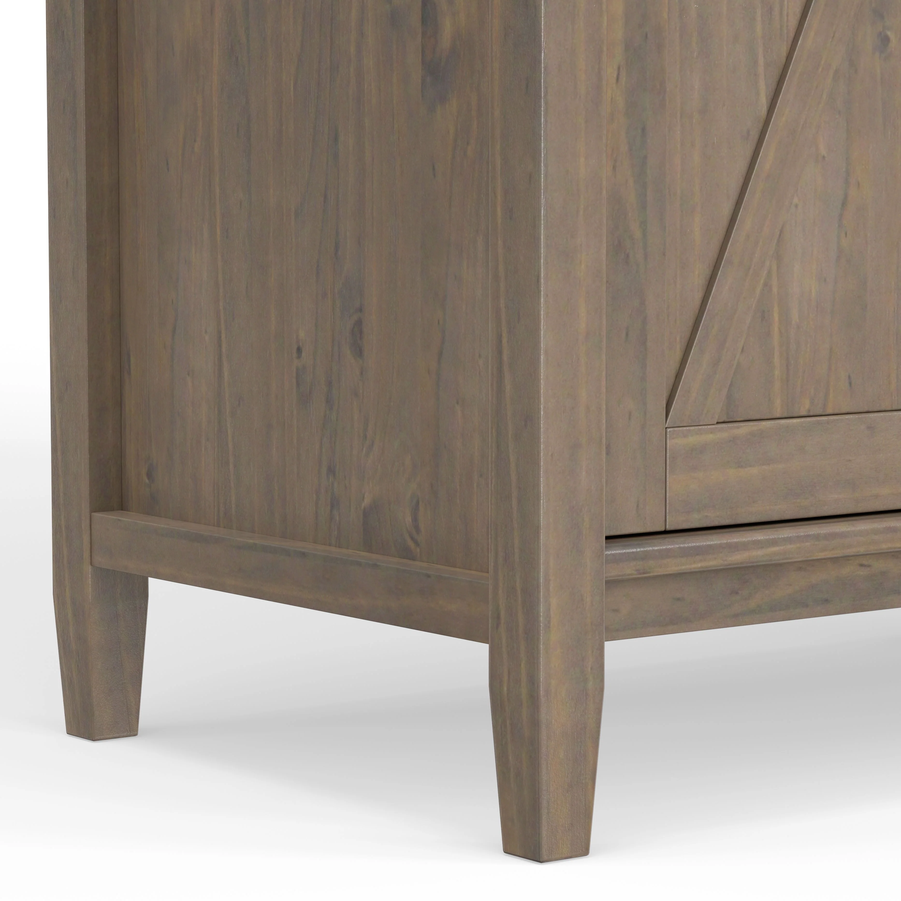 Ela - Sideboard With Wine Storage - Smoky Brown - Image 8
