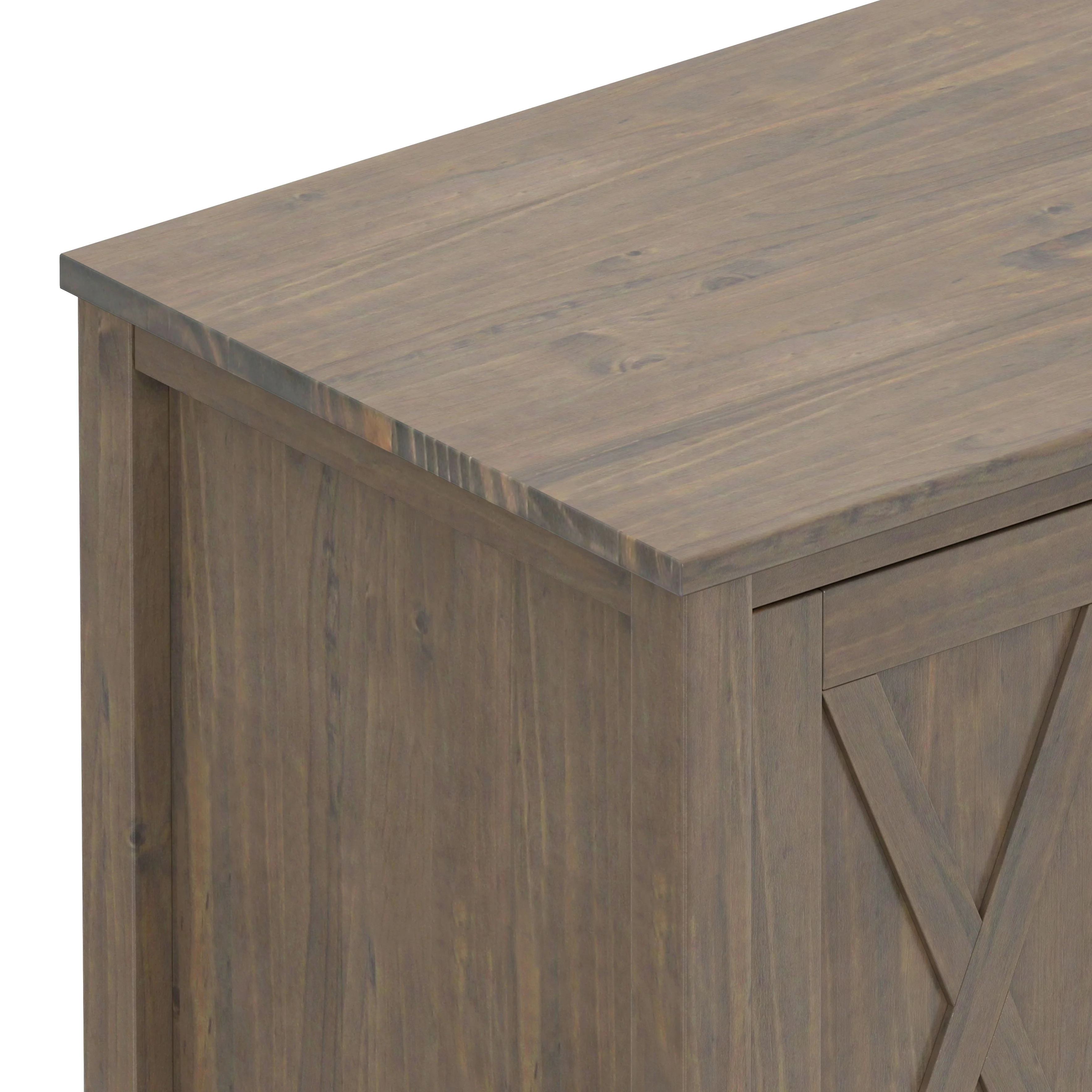 Ela - TV Media Stand - Smoky Brown - Image 5