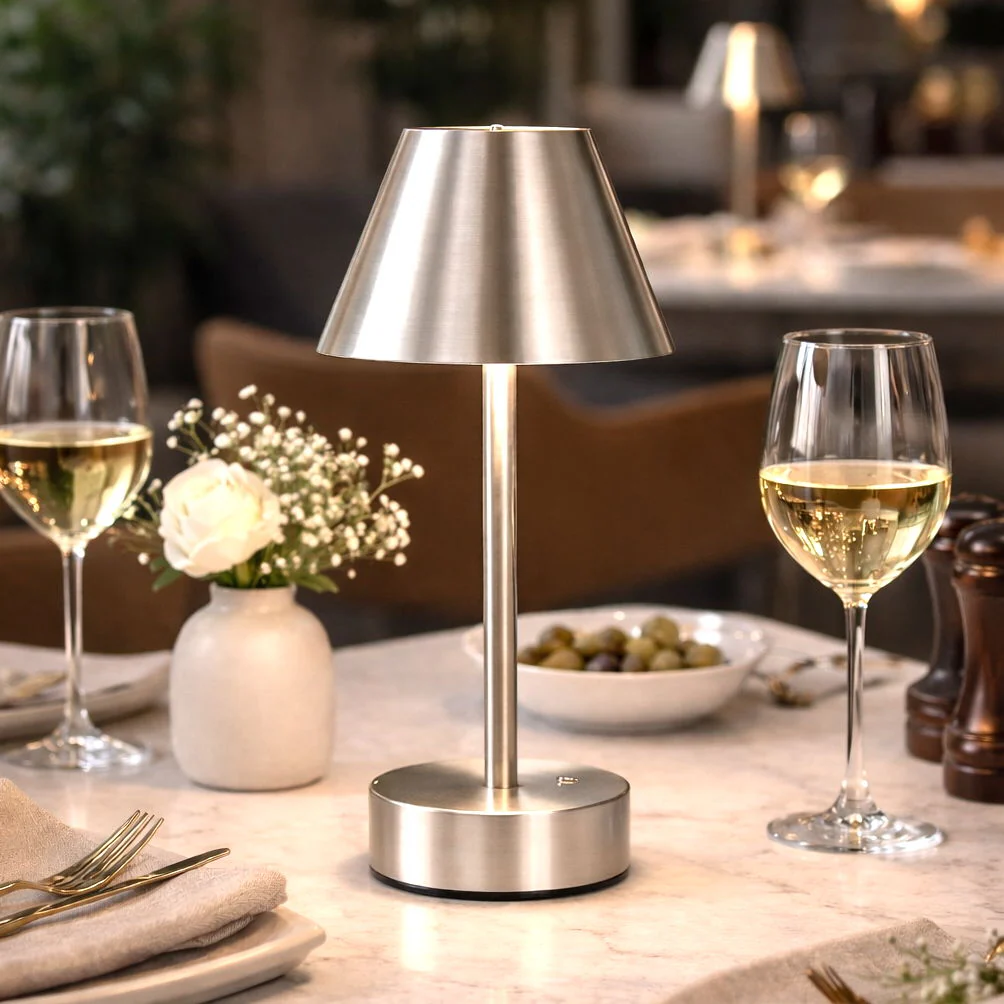 Elegance Rechargeable LED Table Lamp LED Touch Switch - Image 5