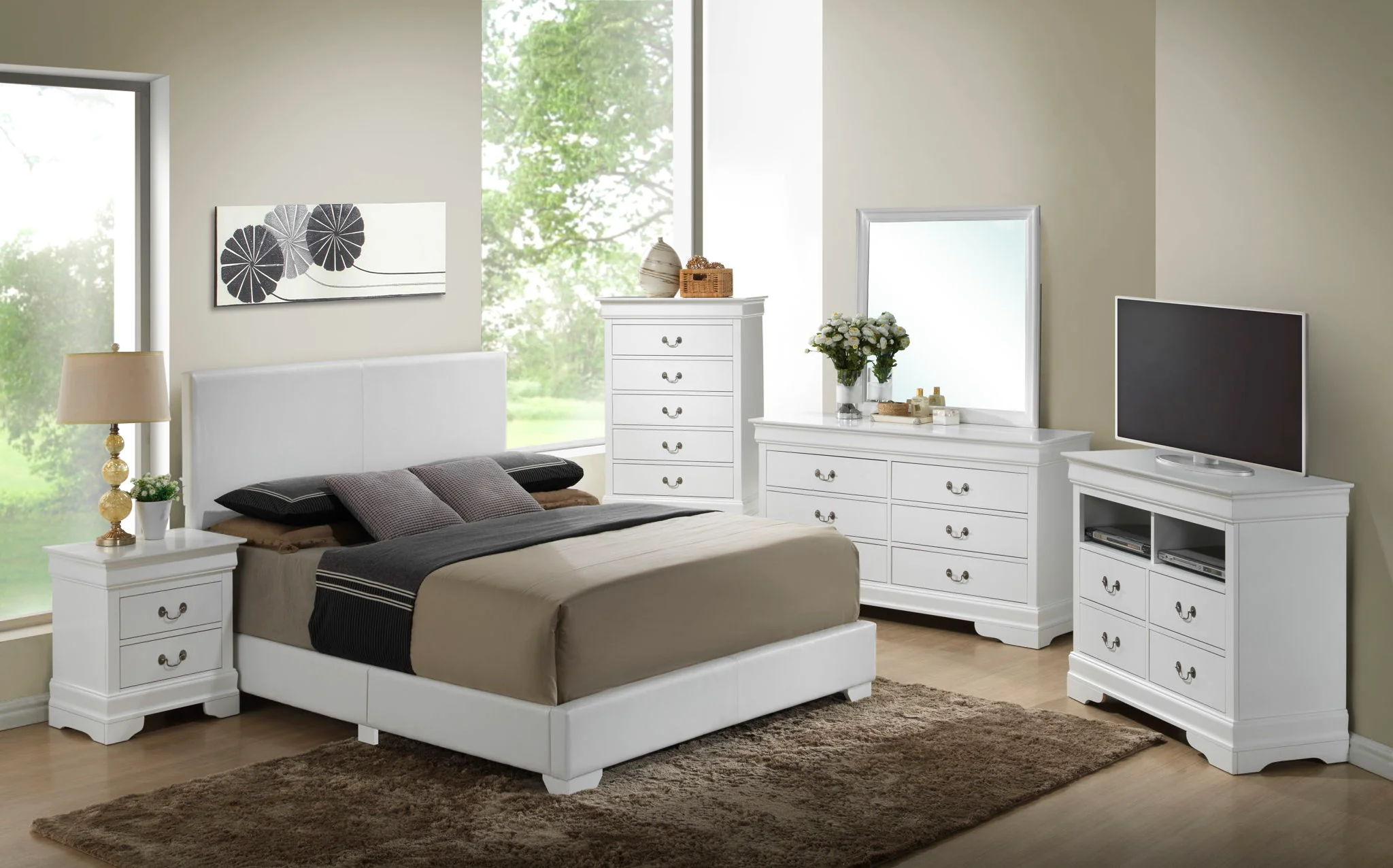 Elegant Platform Bed For Relaxed Spaces - Image 13