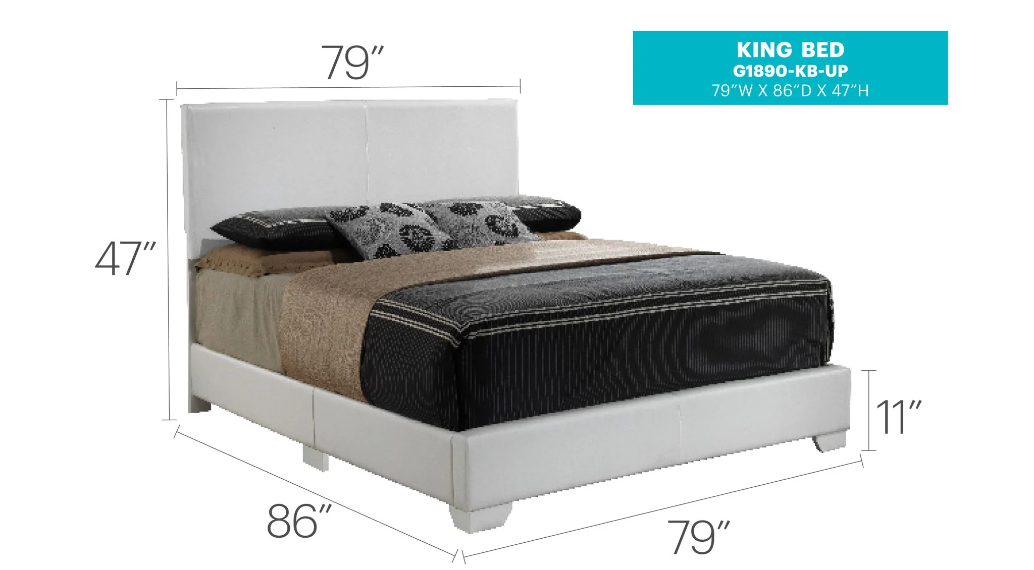 Elegant Platform Bed For Relaxed Spaces - Image 27